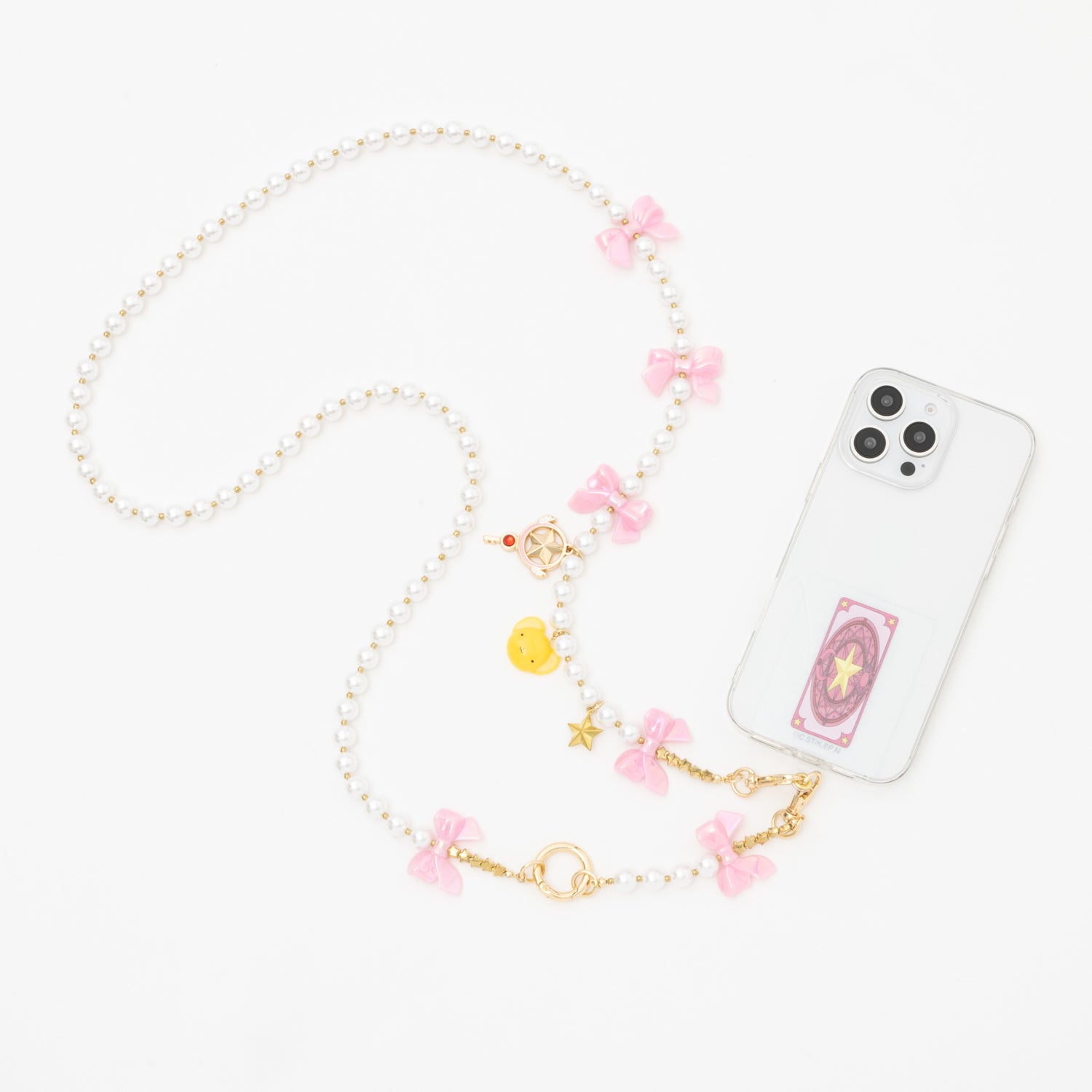 星の鍵 モデル スマホストラップ&フォンタブ カードキャプターさくら クリアカード編