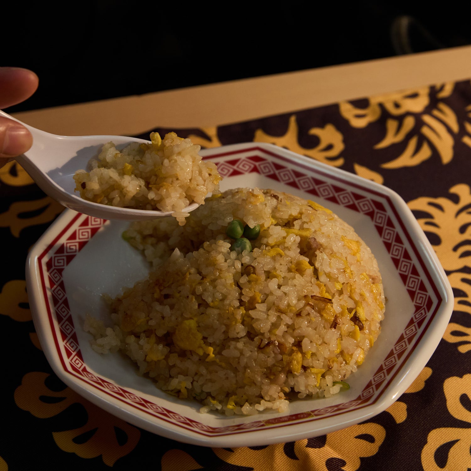 佑天飯店 モチーフ 八角皿＆ランチョンマットセット 龍が如く