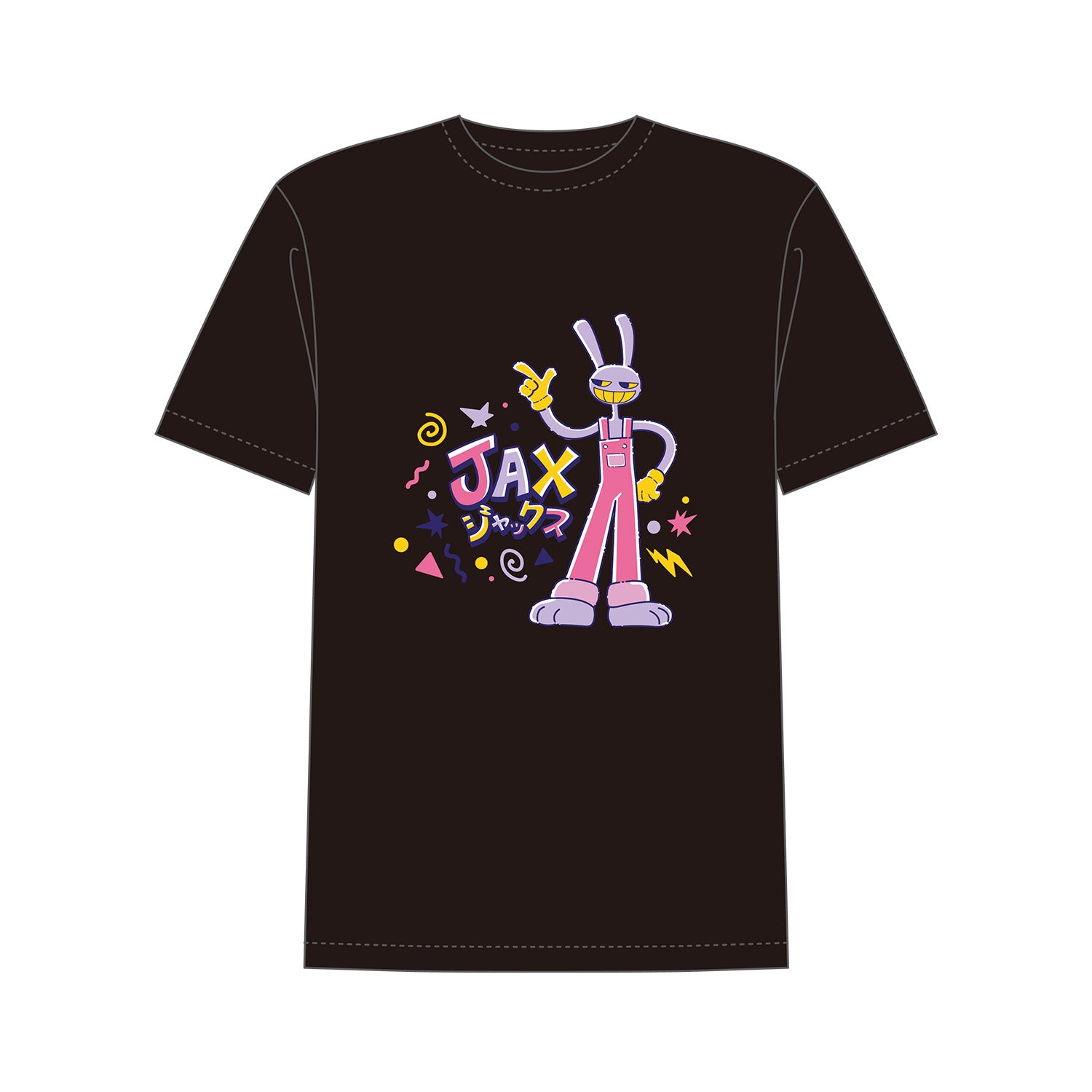 ジャックス モデル Tシャツ ブラック アメイジング・デジタル・サーカス