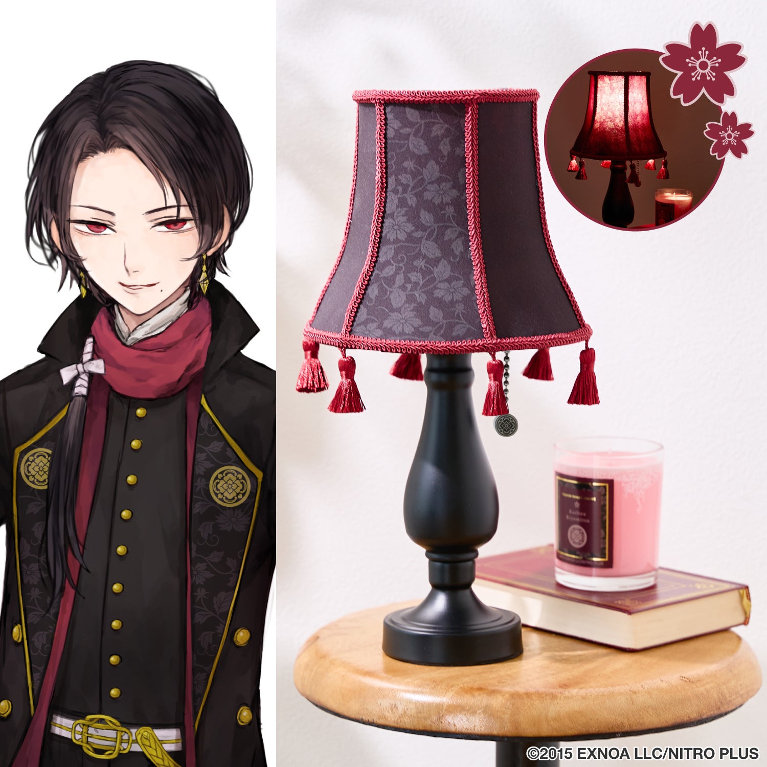 加州清光 モデル テーブルランプ 刀剣乱舞ONLINE