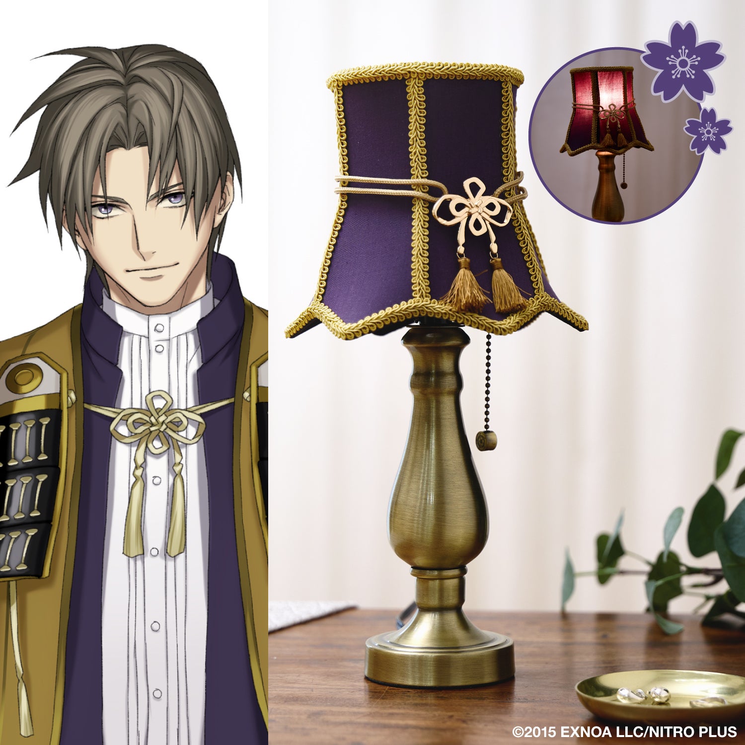 へし切長谷部 モデル テーブルランプ 刀剣乱舞ONLINE