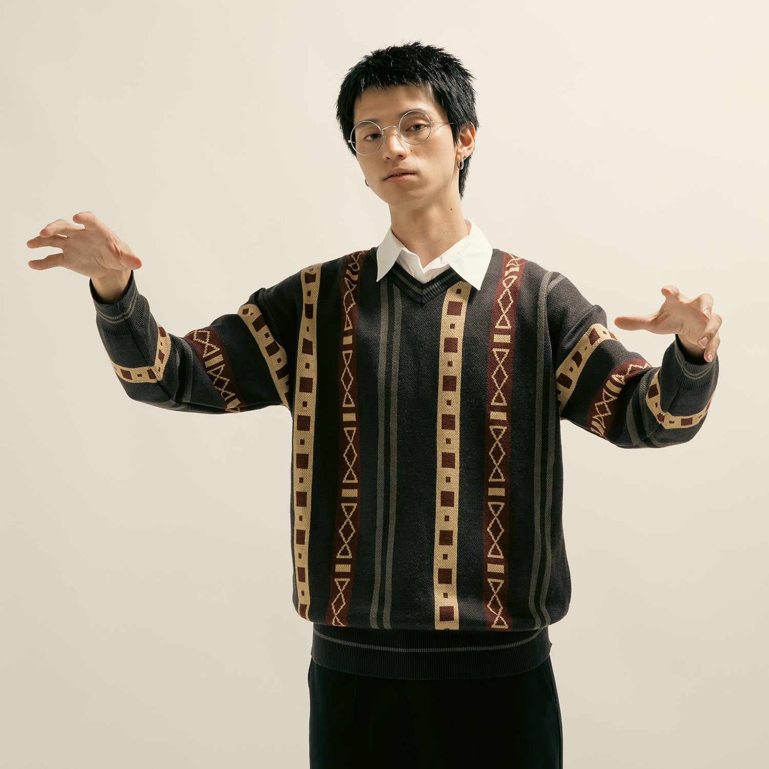 並垣祐太郎 モデル セーター パラノマサイト FILE23 本所七不思議
