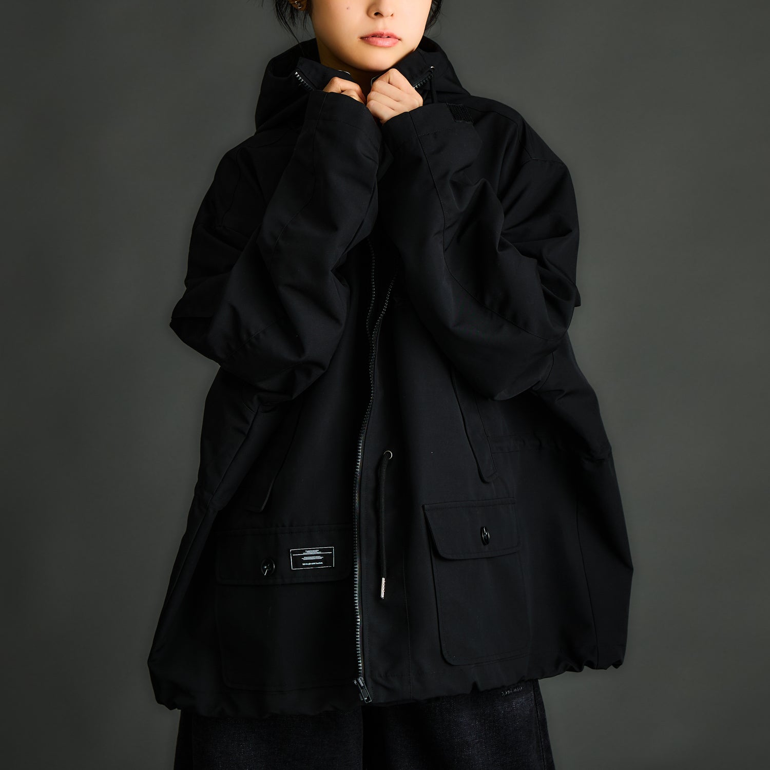 蒼月衛人 モチーフ アウター (Black ver.) HUNDRED LINE -最終防衛学園- ハンドレッドライン