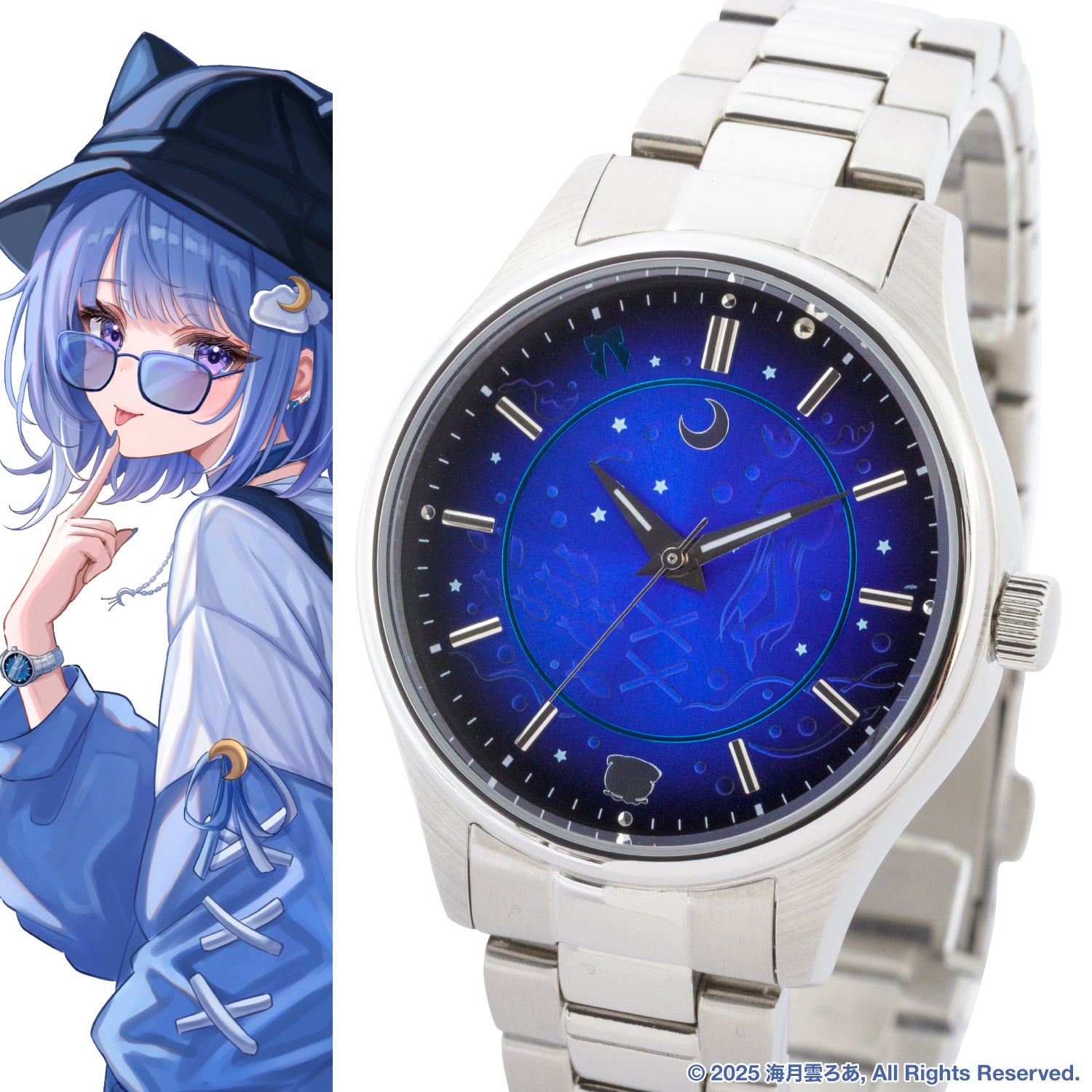 海月雲ろあ モデル 腕時計