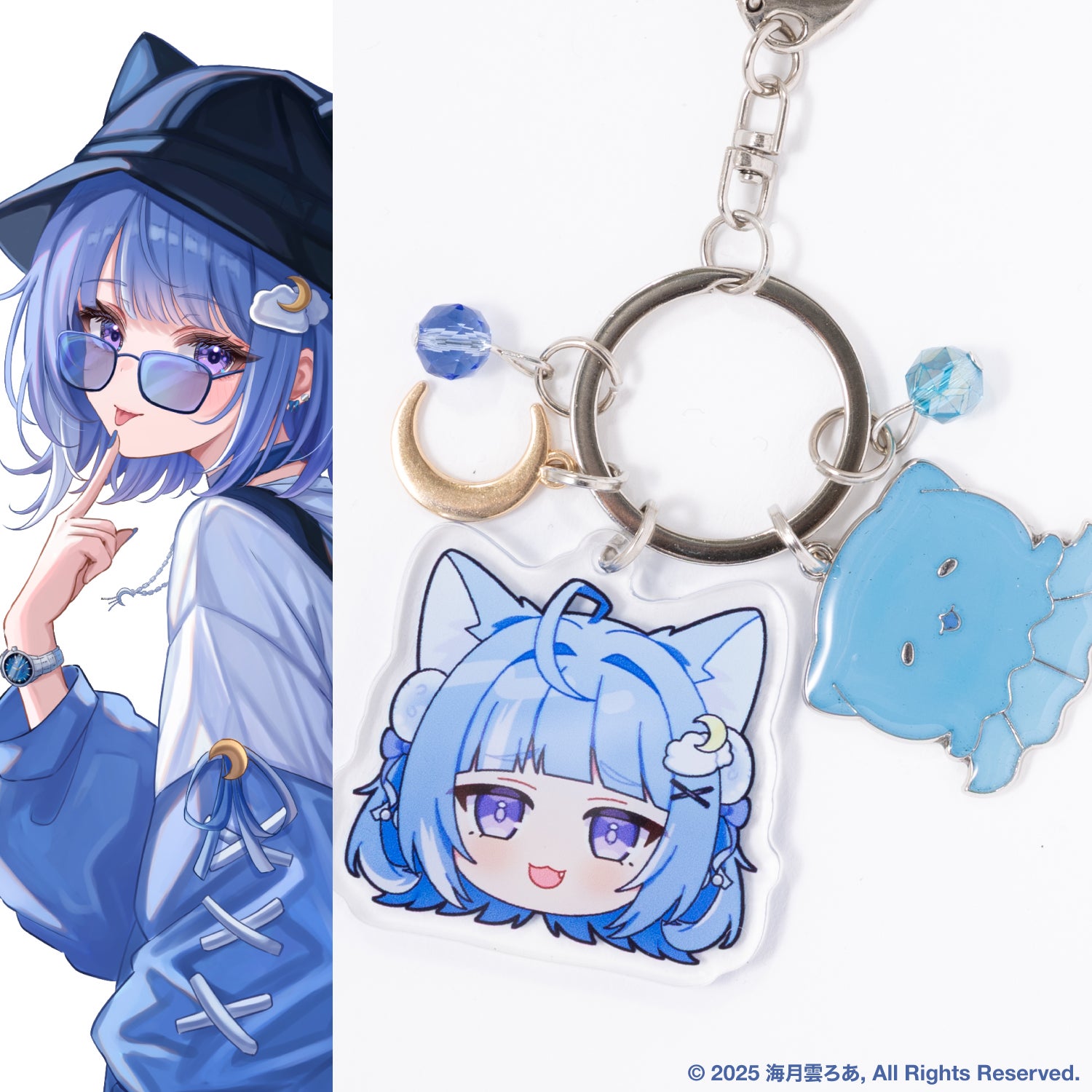 海月雲ろあ モデル キーチャーム
