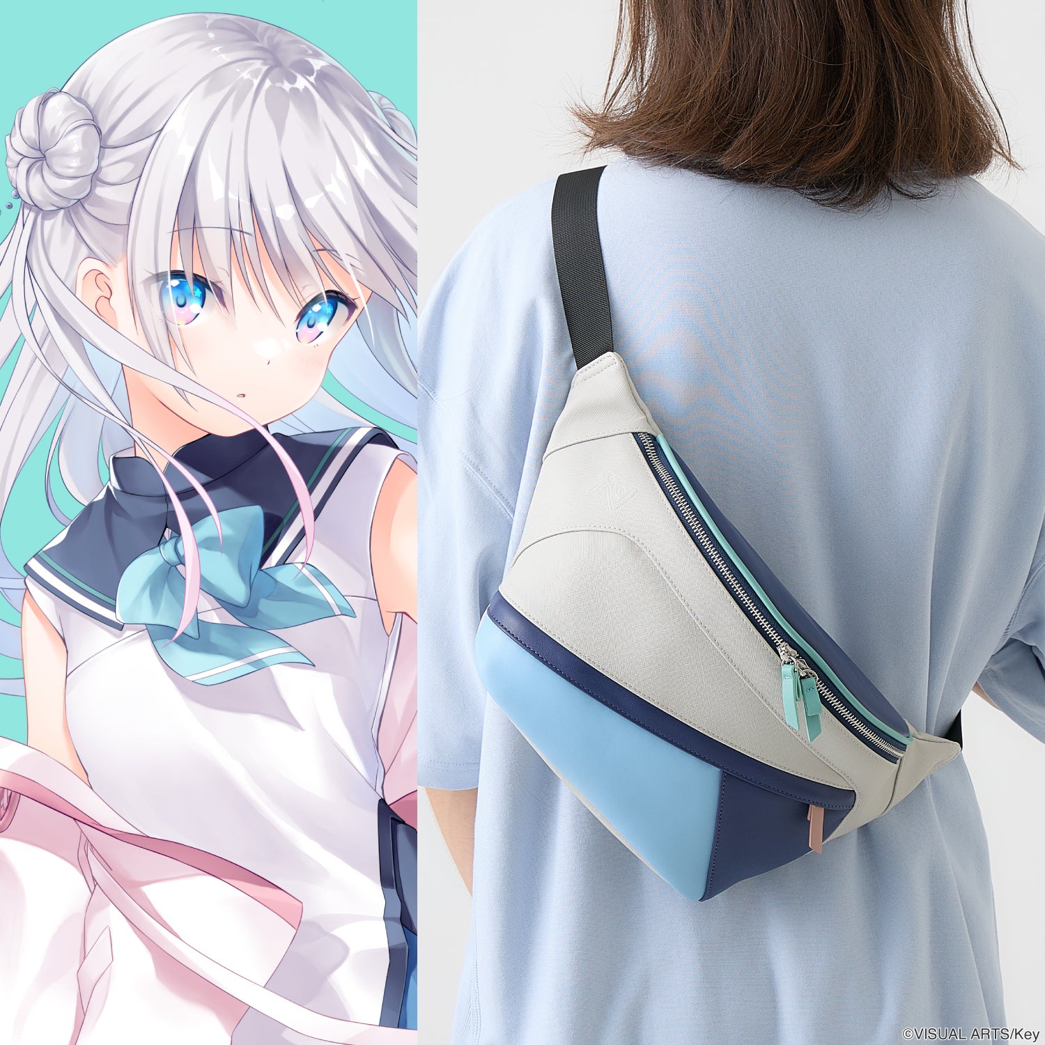 辻倉朱比華 モデル ボディバッグ anemoi