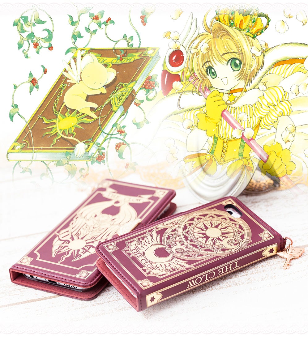 カードキャプターさくらのブック型スマートフォンケースが登場 カードキャプターさくら Ccさくら Cardcaptor Sakura Supergroupies スーパーグルーピーズ