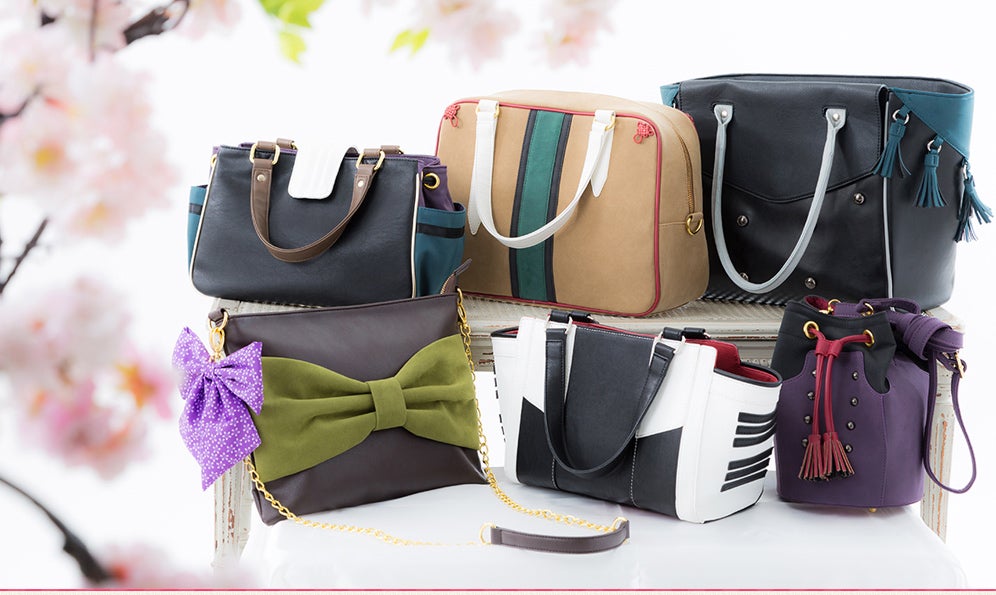 薄桜鬼コラボのバッグは土方、沖田、斎藤、藤堂、原田、風間モデル 薄