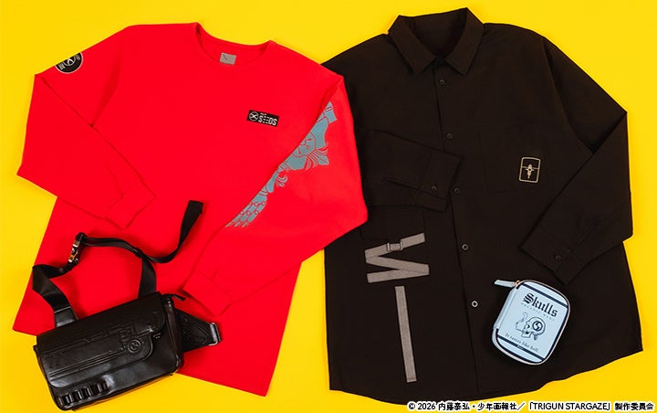 TVアニメ『TRIGUN STARGAZE』との コラボファッションアイテムが登場