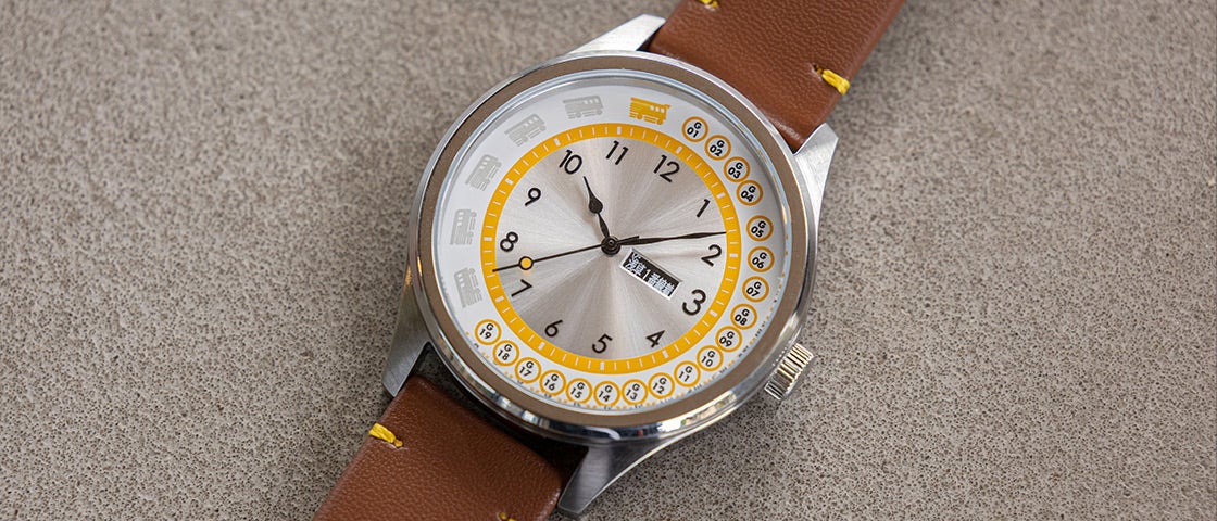 もうすぐ100周年！東京メトロ『銀座線』公式ライセンス腕時計が登場!!