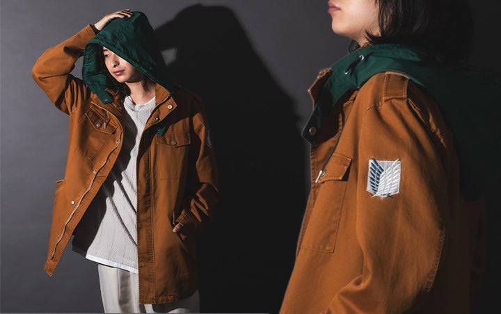 TVアニメ『進撃の巨人』より、コラボ ジャケットが登場。